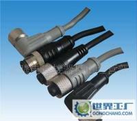 原裝帶線傳感器插頭 帶指示燈功能，提升工業應用效率